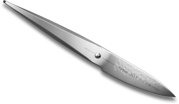 CHROMA Type 301 Hammerschlag Schälmesser 7,7 cm P-09HM