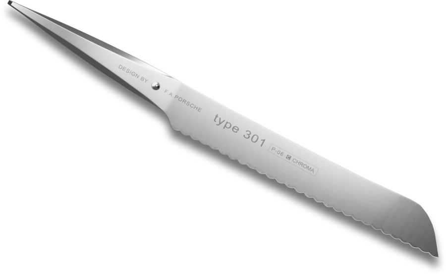 CHROMA Type 301 Brotmesser 20,9 cm P-06